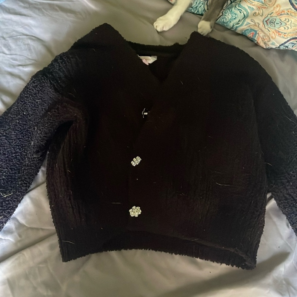 button up sweater